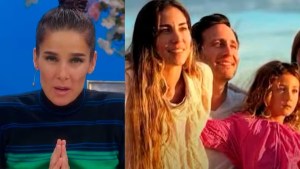 Juana Viale se emocionó en vivo tras mandarle fuerzas a la familia de Mila Yankelevich