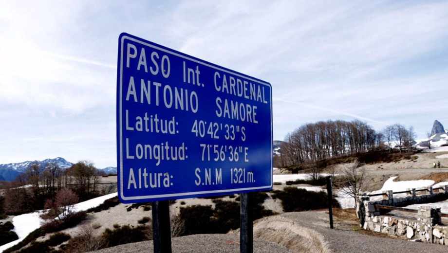 Paso internacional Cardenal Samoré.-