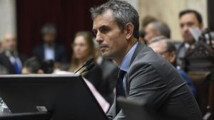 Martín Menem sobre las presuntas coimas en Discapacidad: «Pongo las manos en el fuego tanto por Lule como por Karina»