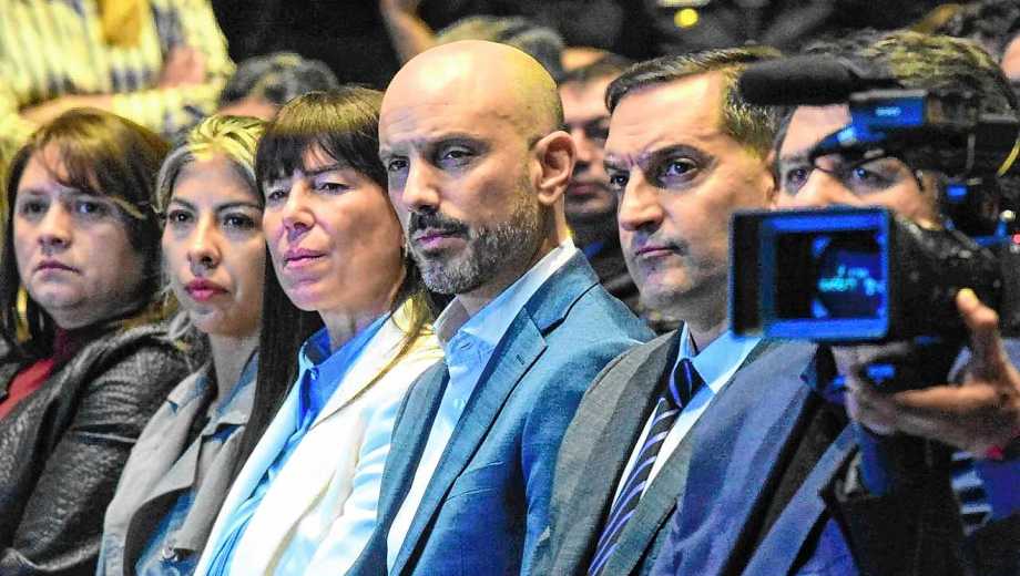 Julieta Corroza y Pepé Ousset son los candidatos de La Neuquinidad. Foto: Cecilia Maletti.