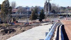 La avenida Soldi en Neuquén está a pocos días de conectar con la Ruta 7 o avenida Raúl Alfonsín