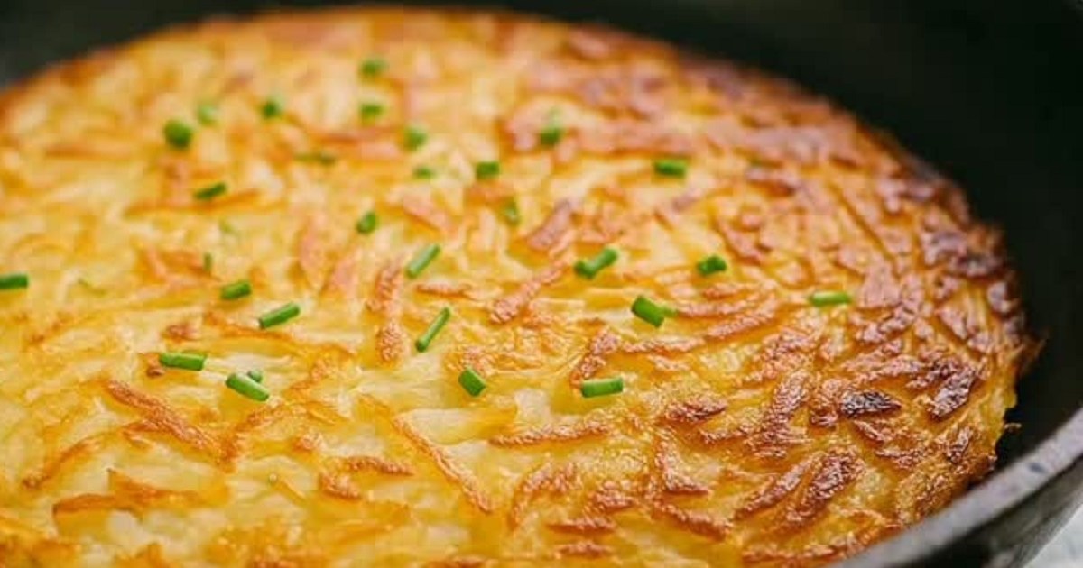 Cómo lograr unas doradas y tentadoras papas rosti