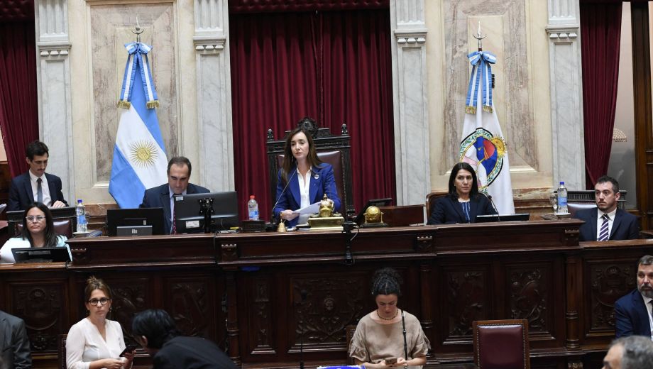 Dudas en las fechas del tratamiento de proyectos en el Senado. Foto: Gentileza @SenadoArgentina 