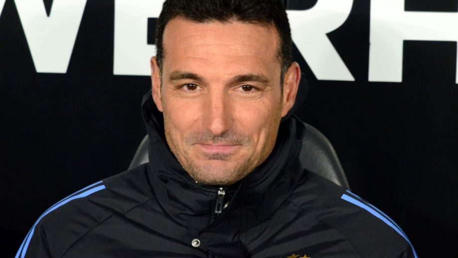 Scaloni atraviesa un gran momento en la Selección y en la AFA piensan en extenderle el contrato. (FBaires)