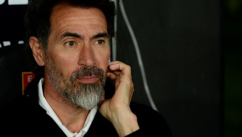 El DT del Pincha estuvo picante luego de la victoria ante Defensa, por el torneo local. Se vienen 90 minutos calientes por la Copa, ante el Fla. (FBaires)