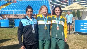 Cecilia Collueque se consagró subcampeona en su categoría en el Mundial de Canotaje