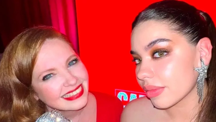 Andrea Del Boca y su hija Anna