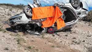 Quién era la mujer que murió este domingo en un accidente cerca de San Antonio Oeste: su hijo lucha por su vida