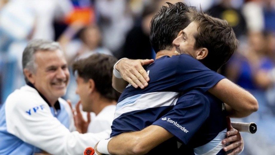 El equipo argentino se medirá contra Alemania en el Final 8 de la Copa Davis.