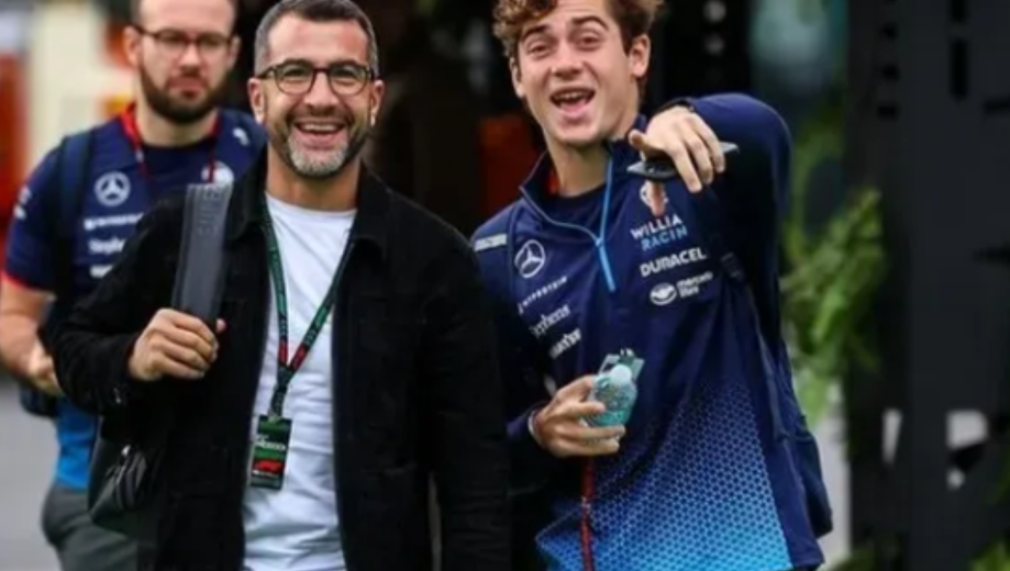 Benamo y Colapinto, coach y pilotos, pero amigos de toda la vida. (Archivo)