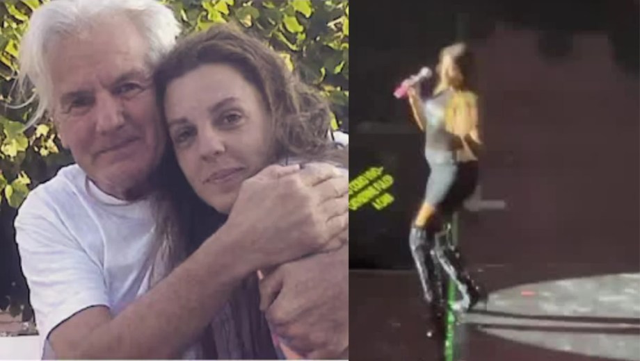 Sergio Denis y su hija