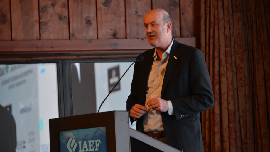 Federico Sturzenegger. El ministro de desregulación y transformación del Estado, cerró la convención de IAEF.