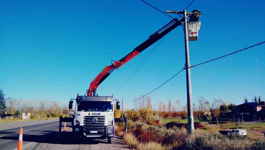 Las chacras de Roca estarán sin electricidad durante una hora.