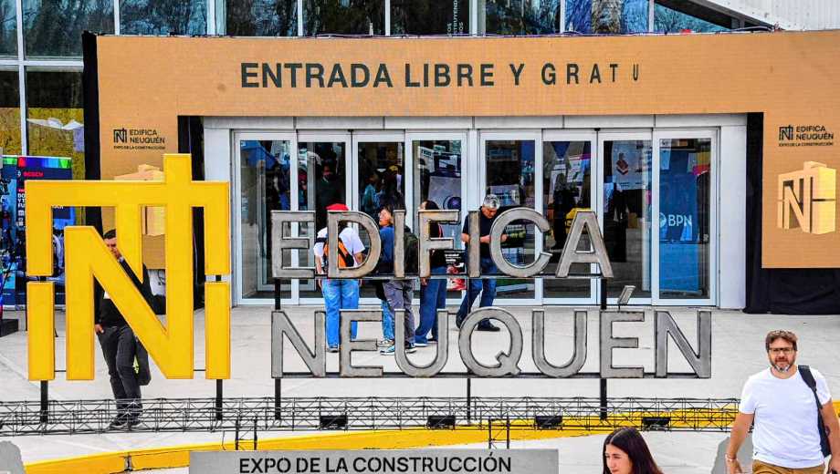 Edifica Neuquén 2025 encara su jornada final con un balance positivo. Foto Cecilia Maletti.