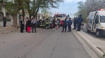 Imagen de Un joven herido tras protagonizar un fuerte choque en Regina: impactó contra un auto estacionado y un poste