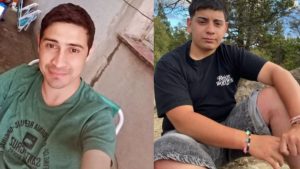 El último adiós a Milton y Santiago en el Alto Valle: trasladan el cuerpo del sobrino con su familia a El Bolsón