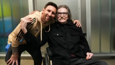 El tierno posteo de Lionel Messi tras conocer a Charly García: «¡Sos enorme!»