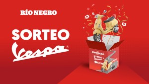 Cuándo se sortea la moto Vespa 0km entre los lectores de Diario RÍO NEGRO