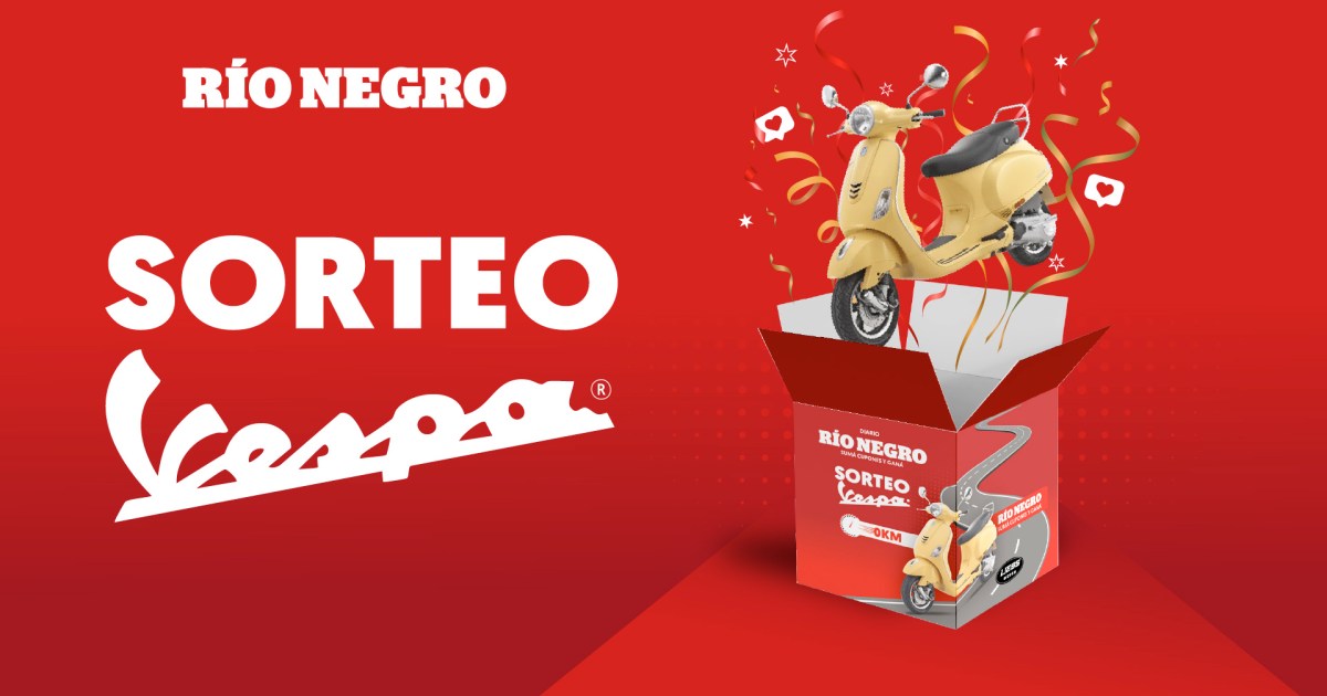 Sortea Cuándo se sortea la moto Vespa 0km entre los lectores de Diario RÍO ...