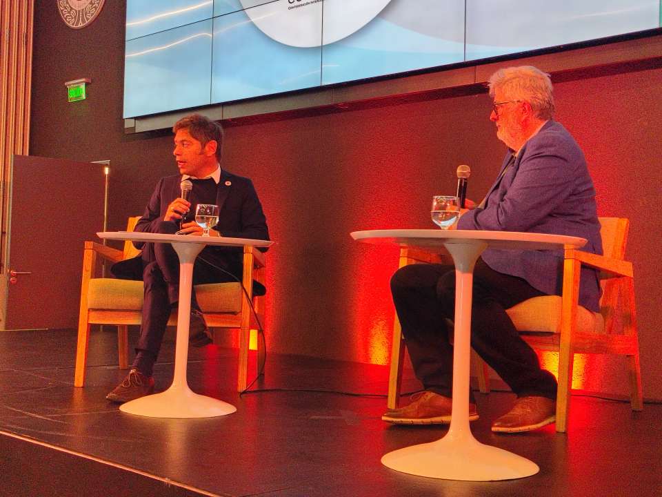 Axel Kicillof en el Congreso de Coninagro.