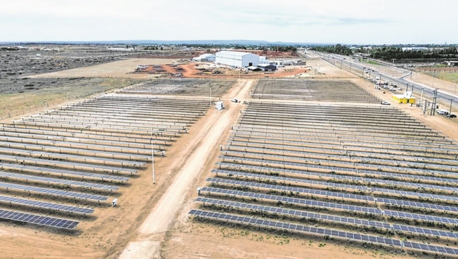 El parque solar de Cutral Co es uno de los proyectos que logró concretarse en Neuquén (Municipalidad de Cutral Co)