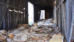 Atesoran en Jacobacci el archivo que dormía en un vagón solitario 