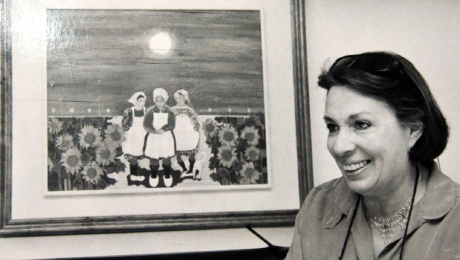 Nacida en Santiago de Chile, Liliana llegó a la Patagonia primer pasando por Viedma, para luego radicarse en Neuquén. Foto: Museo Paraje Confluencia. 