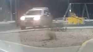 Fuerte multa para un joven de Cipolletti que hizo de un mirador de Neuquén un «circuito» para su camioneta