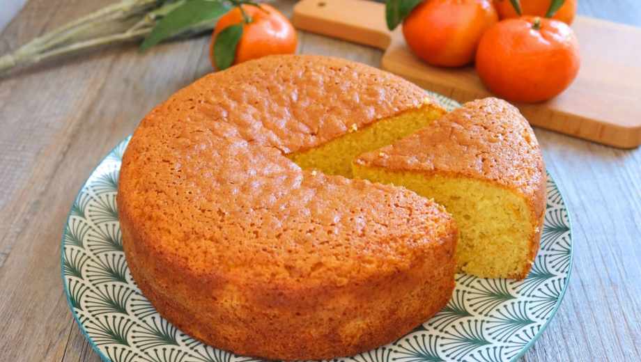 Torta de mandarina. 
