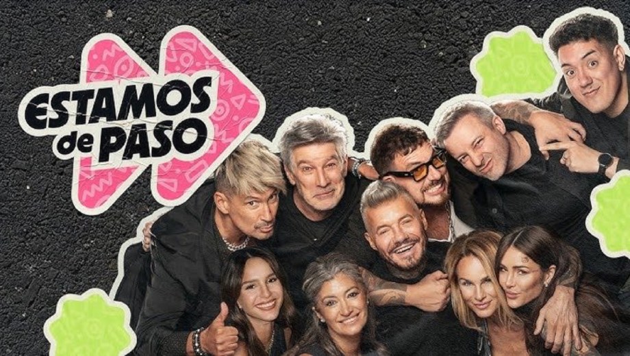 Marcelo Tinelli con Estamos de paso.