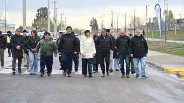 Neuquén estrenó 30 nuevas cuadras asfaltadas en Parque Industrial y apunta a completar 3400 este año