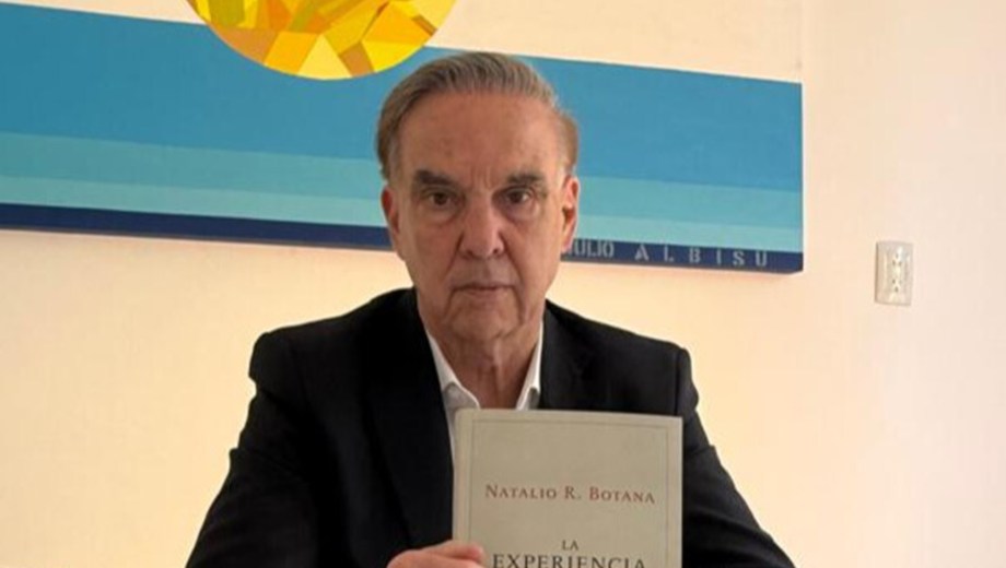 El diputado nacional Miguel Angel Pichetto recomendó la lectura del libro de Natalio Botana (Gentileza)