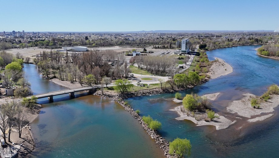 Isla 132 estará ubicado el nuevo Neuquén Arena. Foto: archivo. 