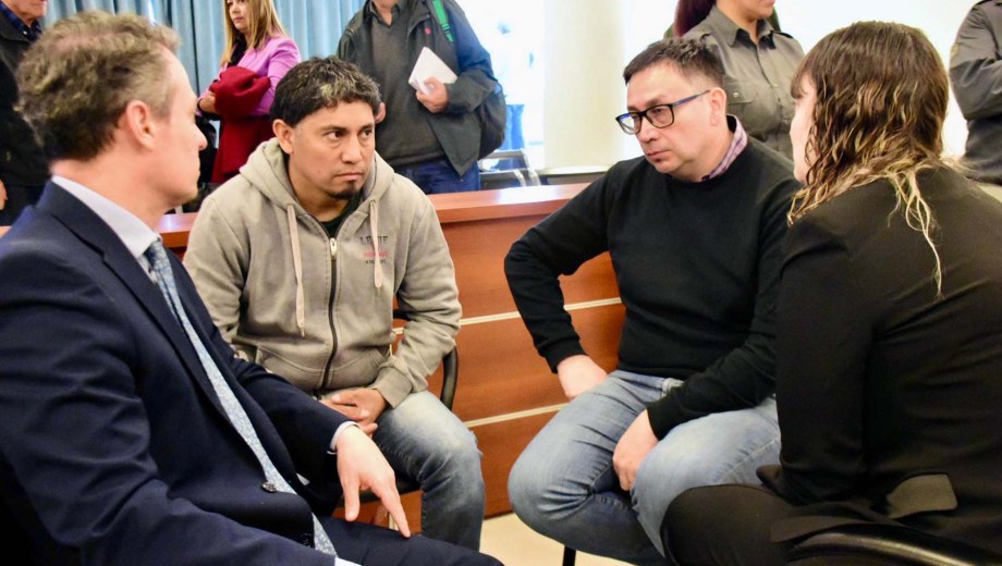 Osuna y Sánz, los dos que están cerca de la libertad condicional. (Archivo/Matías Subat)