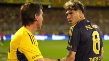 Russo habló con Palacios tras el reproche a Úbeda y podría salir del once de Boca