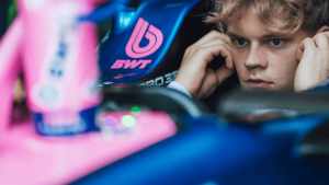 El trompo de Paul Aron en Monza: así perdió el control del Alpine de Franco Colapinto en la FP1