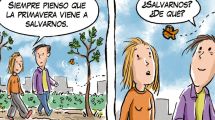 Imagen de «La primavera salva» la nueva tira de Chelo Candia en el Voy