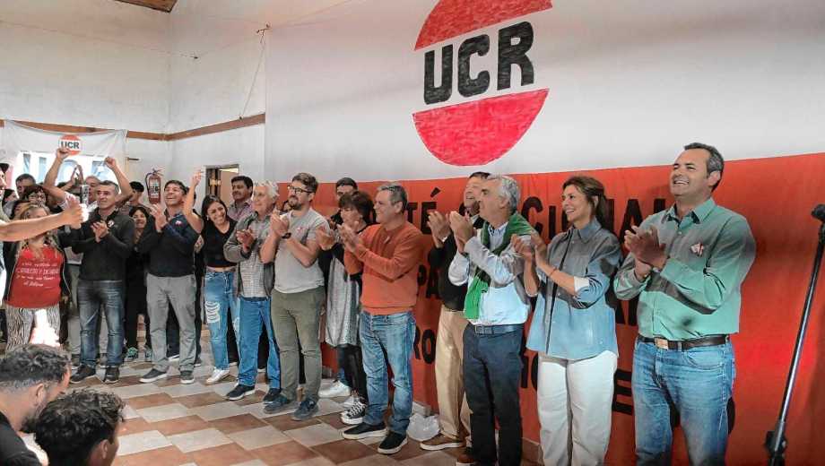 La UCR ratificó su pertenencia a Juntos Defendemos Río Negro y convocó a un acto en Roca. Foto: Andrés Maripe