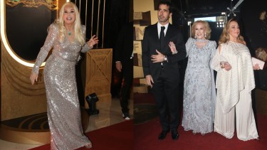 Mirtha Legrand y Susana Giménez deslumbraron en los Martín Fierro: la particularidad de sus vestidos  