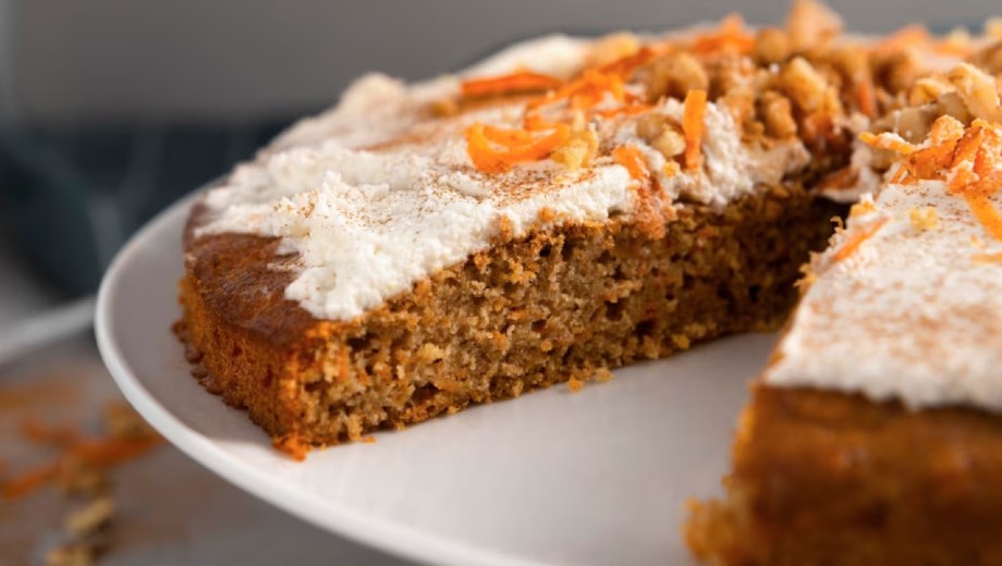 Torta de zanahoria.