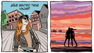 «El sentido de viajar», la nueva tira de Chelo Candia en el Voy