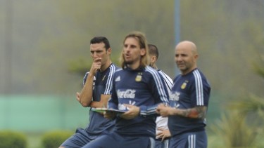 Scaloni se reencuentra con Beccacece después del Mundial de Rusia 2018: cómo quedó su relación