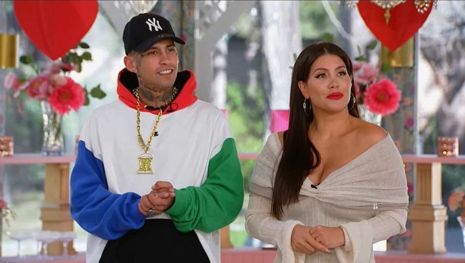 L-Gante y Wanda Nara. 