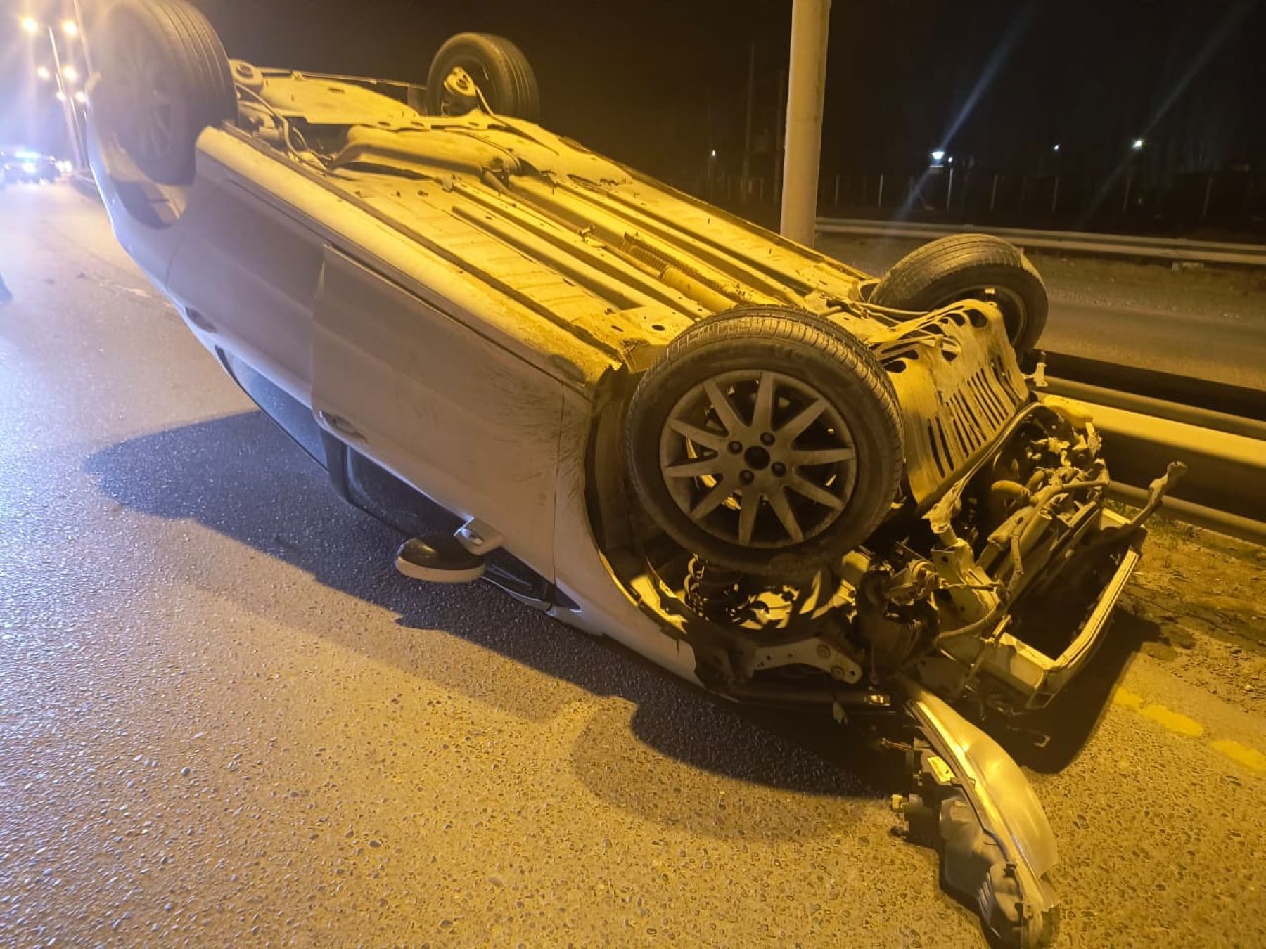 Vuelco en Ruta 7 en Centenario este martes: una mujer fue hospitalizada ...