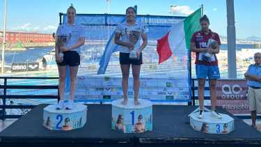 Con tiempo récord, Mayte Puca se consagró tricampeona en la Capri-Napoli: «Es un logro grande»
