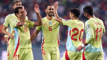 Atención Argentina: España aplastó a Turquía por 6-0 en las Eliminatorias UEFA