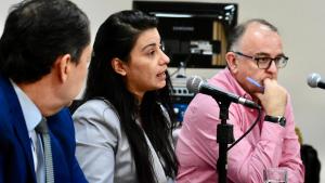La fiscal de Rincón de los Sauces defendió la ley de reiterancia en la Legislatura de Neuquén