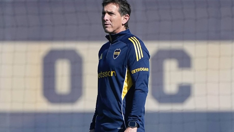 Claudio Úbeda ya dio indicios del once que tendrá Boca ante Rosario Central.