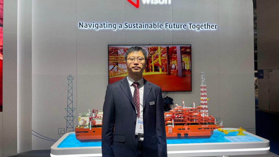 Jason Liu de Wison, contó el entusiasmo de la empresa de navíos china con el plan del GNL argentino.