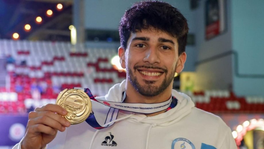 Iñaki Basiloff se consagró campeón del mundo de Paranatación en Singapur.